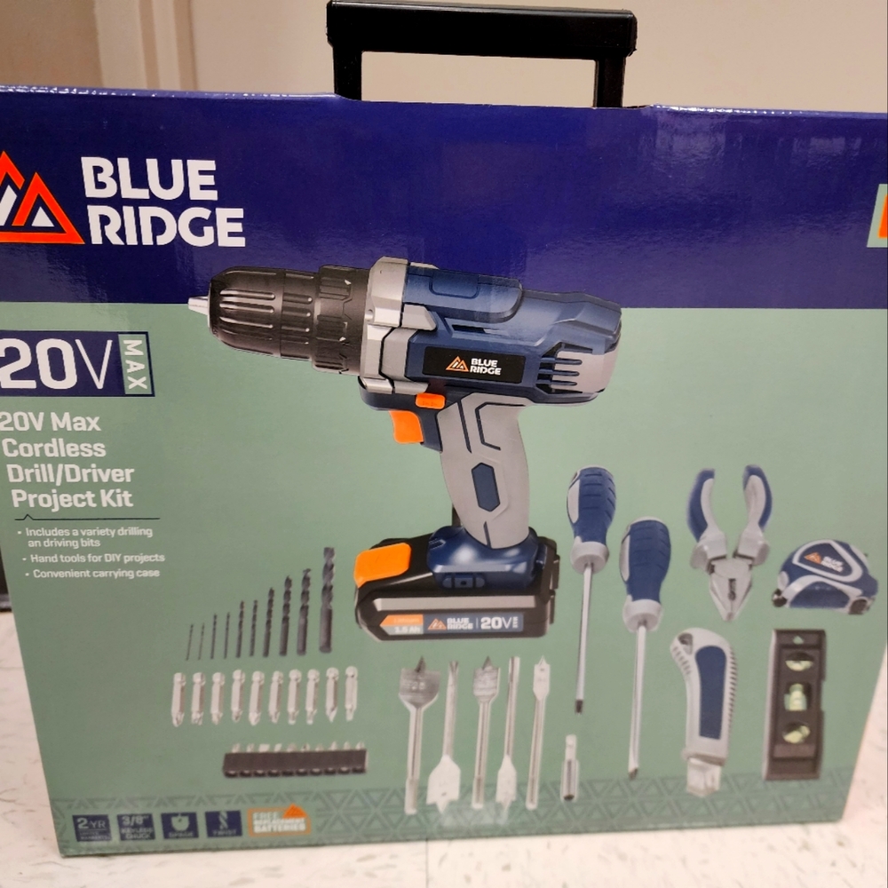 Blue Ridge 20V max Drill set